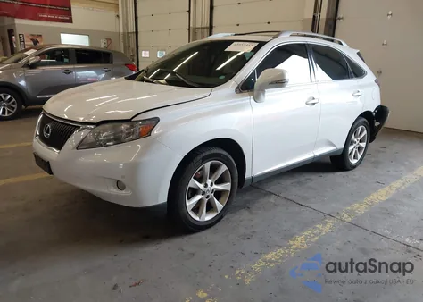 2010 Lexus Rx 350 из США, поврежденный, VIN 2T2BK1BA1AC058216